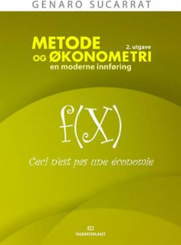 Metode og økonometri av Genaro Sucarrat