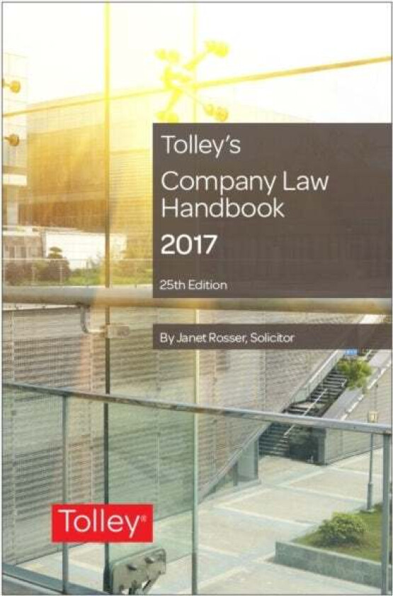 Tolley's Company Law Handbook av Emma Szelepet