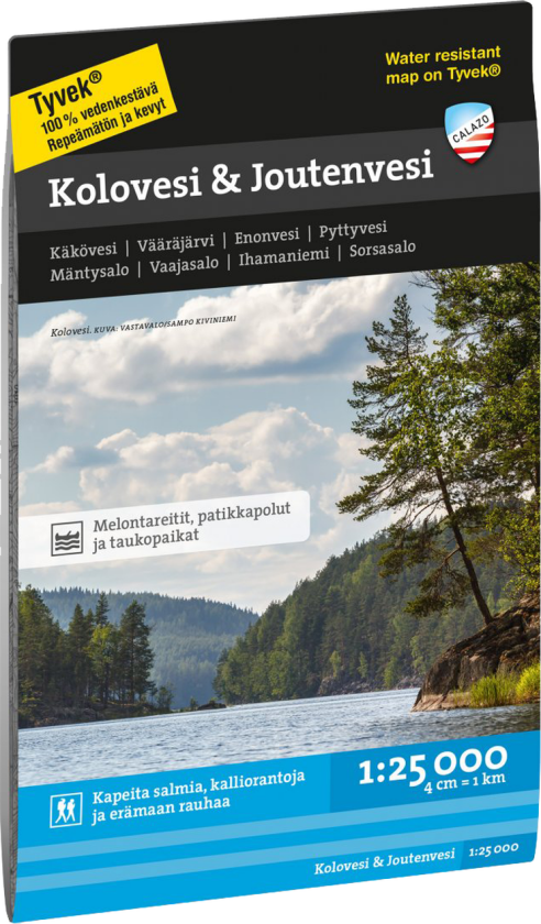 Kolovesi & Joutenvesi 1:25 000 OneSize, NoColour
