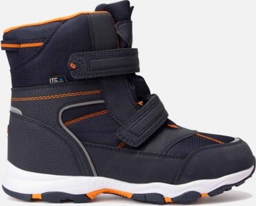 Siljan, Navy/Orange, 37, Boots
