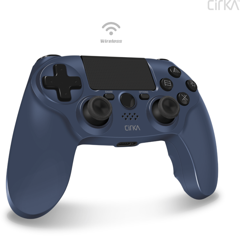 Hyperkin Cirka NuForce WLC PlayStation 4 trådløs kontroller (blå)