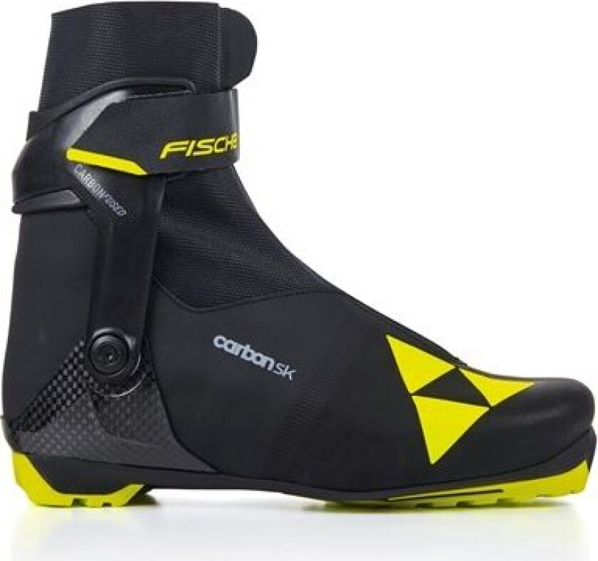 Fischer XC Boots Carbon Skate 23/24, skøytestøvel, unisex BLACK