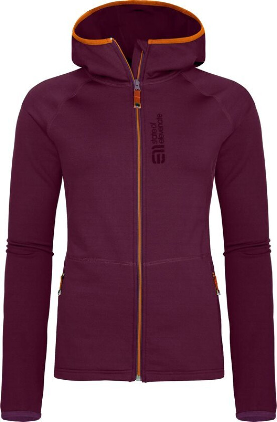 Women's Skiers Hood S, Aubergine