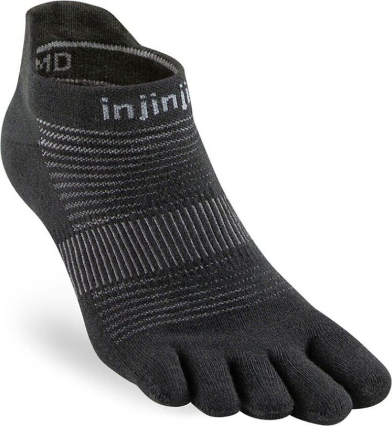 Men's Run Lightweight No-Show M, Black