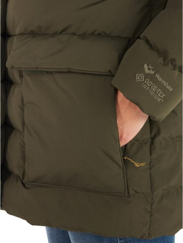 Women's Warmcube Gore-Tex Golden Mantle Jacket XS, Nori