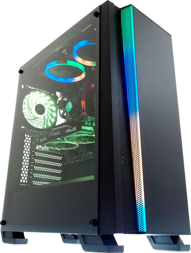 IBox WIZARD 4 Gaming PC-skap (ATX)