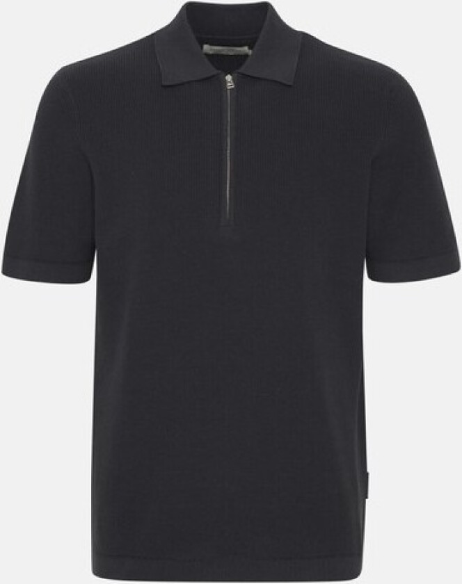Cfkarl Knit Polo With Halfzip, Dark Navy, 2xl, Piketrøyer