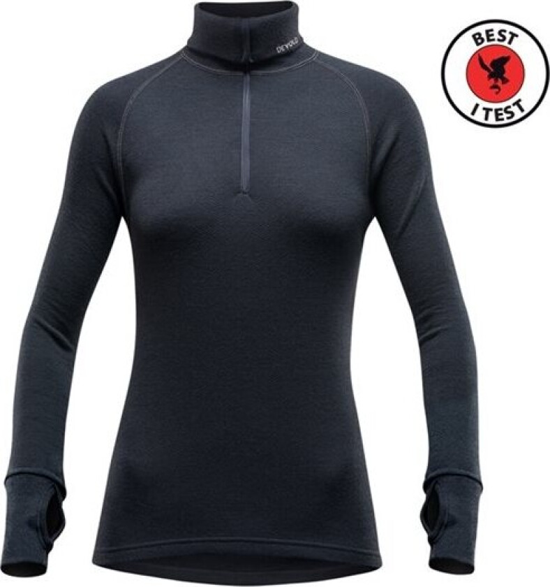 Bilde av Expedition Merino 235 Zip Neck Dame Black XS