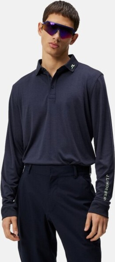 Tour Tech Long Sleeve, Navy Melange, Xl, Piketrøyer