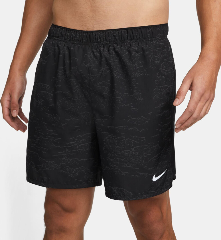 Dri-Fit Run Division Challenger Shorts Herre Black/Reflective Silver L