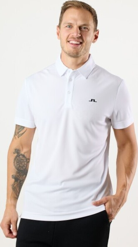 Peat Regular Fit Polo, White, Xl, Piketrøyer