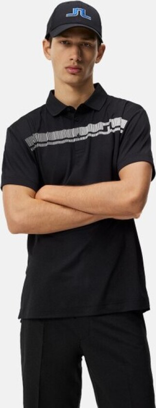Klas Regular Fit Golf Polo, Black, S, Piketrøyer
