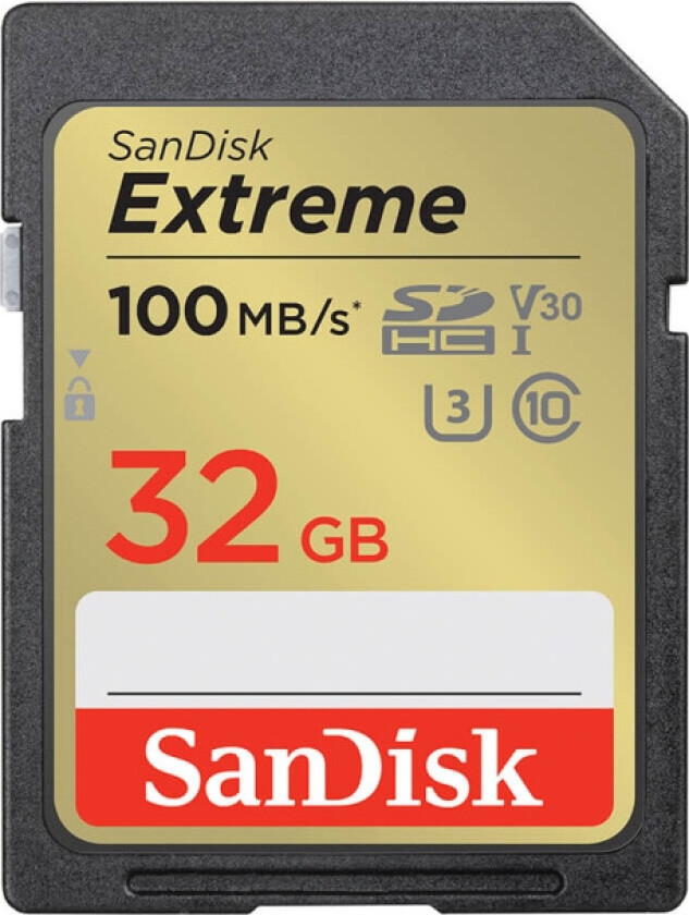 Extreme SD - 100MB/s - 32GB