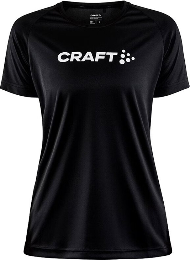 Women's Core Unify Logo Tee S, Black