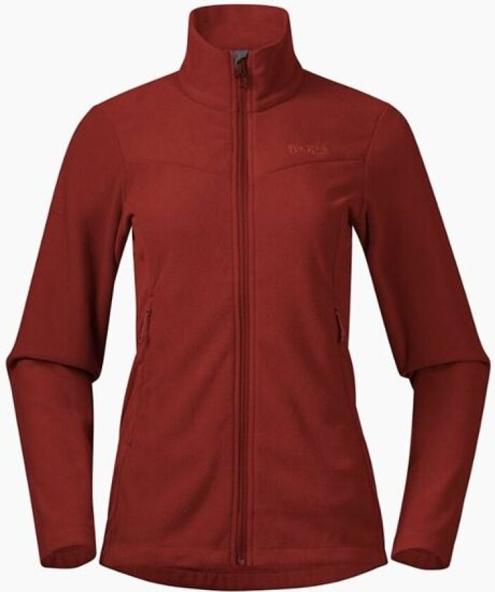 Bergans Of Norway Finnsnes Fleece Jacket Dame Chianti Red S