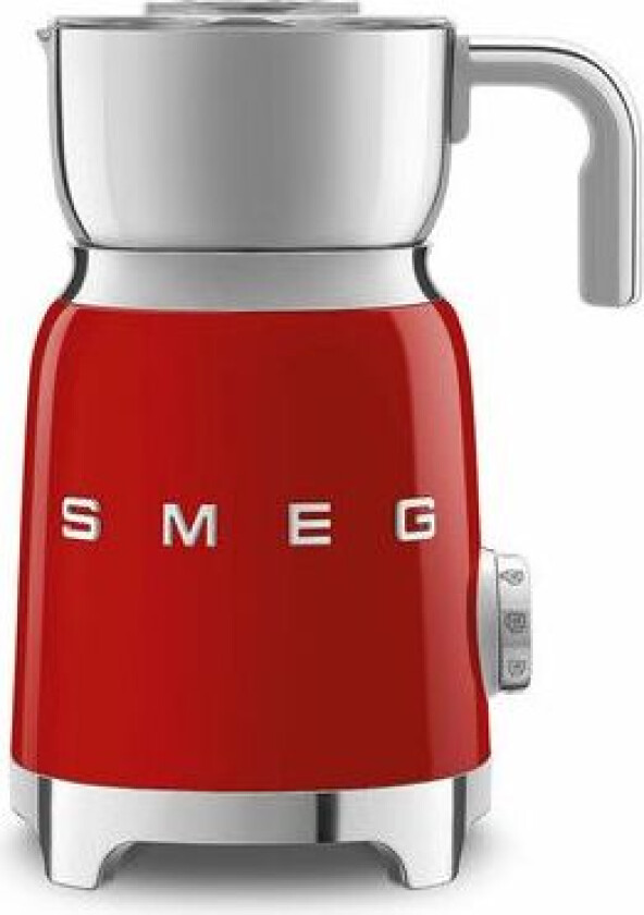 SMEG 50's Style melkeskummer 60 cl Rød
