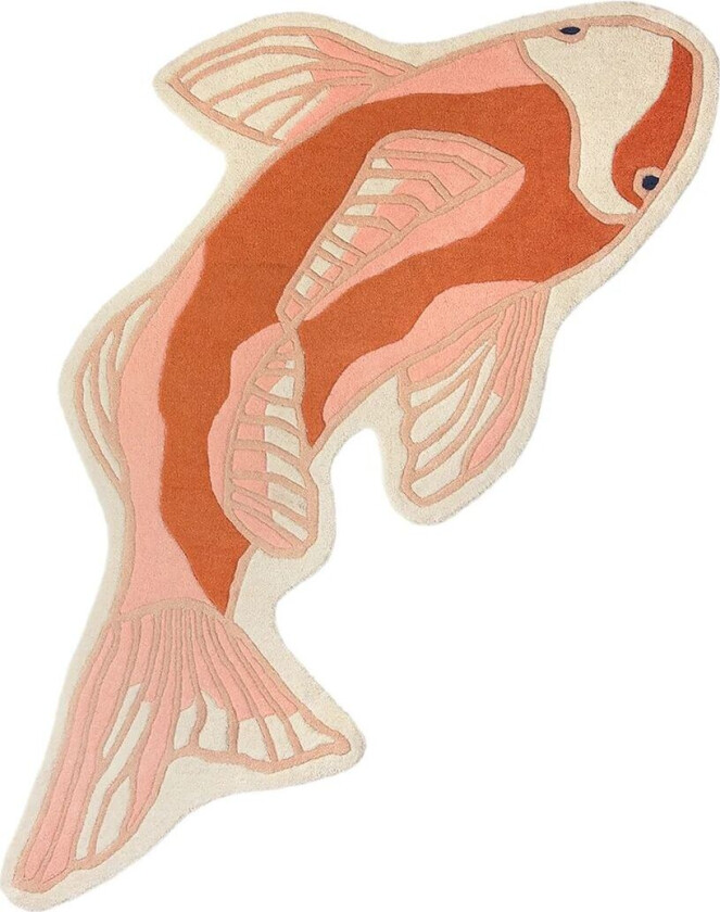 Koi teppe 97 x 120 cm Pumpkin orange