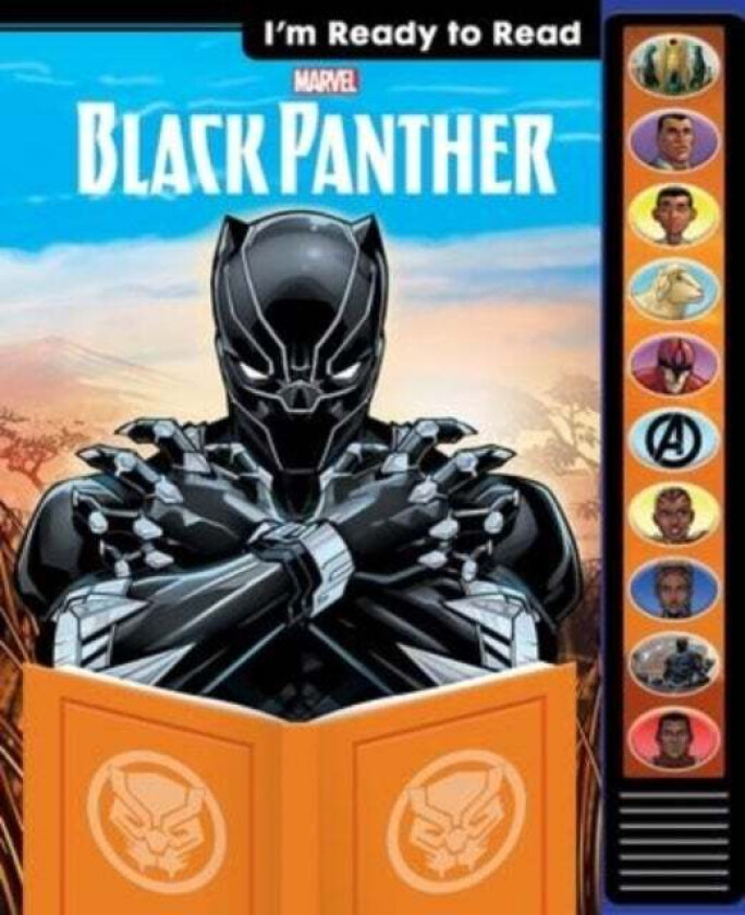 Marvel Black Panther: I&#039;m Ready to Read Sound Book av PI Kids