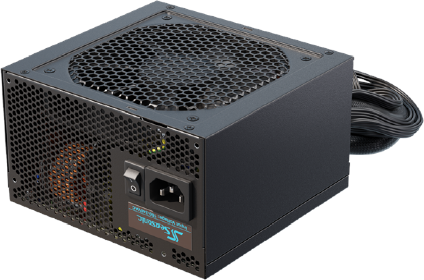 G12 GM Series Strømforsyning (PSU) - 550 Watt - 120 mm - 80 Plus Gold sertifisert