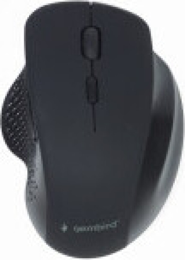MUSW-6B-02 - mouse - 2.4 GHz - black - Mus - Optisk - 6 - Svart