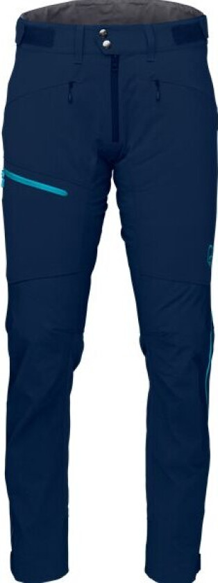Men's Falketind Flex1 Heavy Duty Pants M, Indigo Night/Hawaiian surf
