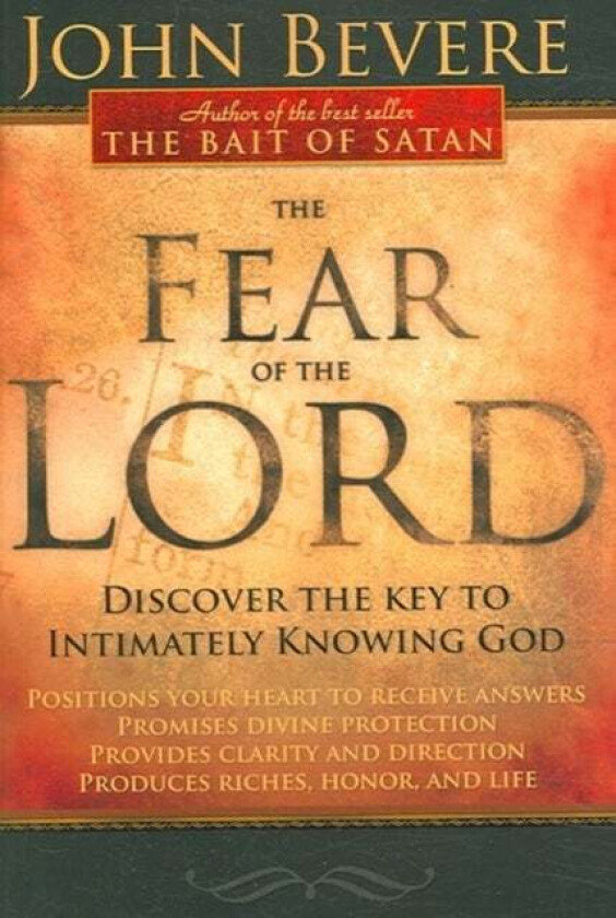 Fear Of The Lord, The av John Bevere