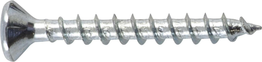 Nkt Fasteners Treskrue Spun+senk Elf 4,0x50/35