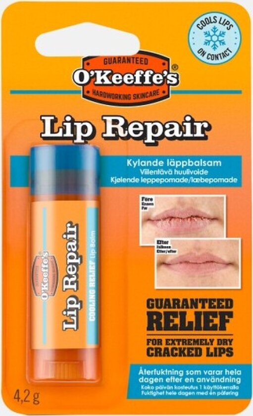 Bilde av Lip Repair - Kylande Läppbalsa, Onecolour, Onesize, Treningstilbehør