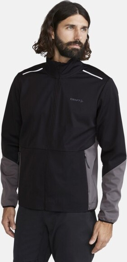 Men's Core Nordic Training Jacket M, Black-Granite