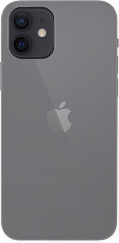 iPhone 12 / 12 Pro Silikon Deksel - Gjennomsiktig