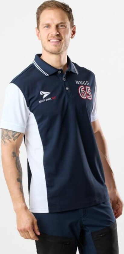 Hobart Piké, Navy/White, 4xl, Piketrøyer