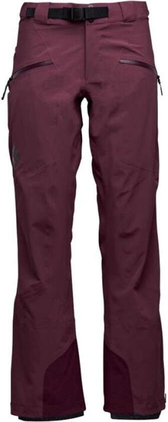 Women's Recon Stretch Ski Pants XL, Blackberry