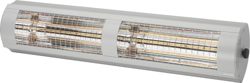 Eco+ Pro 2800W infrarød terrassevarmer m/beslag, hvit