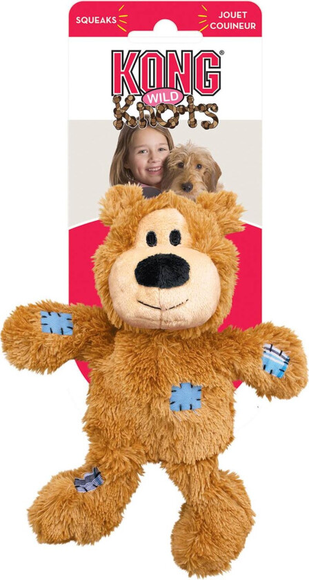 WildKnots Bears - Str. M/L: L 26 x B 21 x H 10 cm