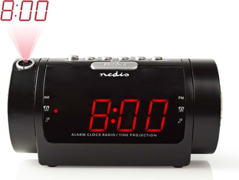 CLAR005BK - clock radio - AM/FM