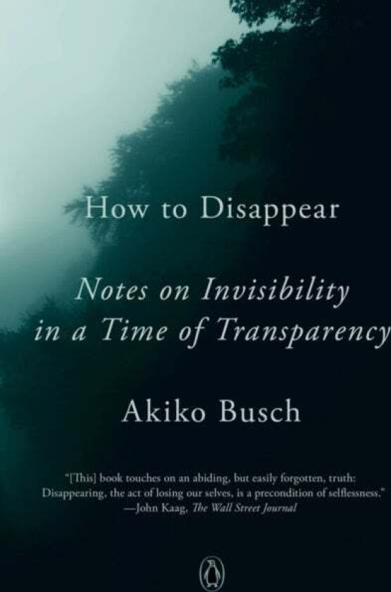 How To Disappear av Akiko Busch