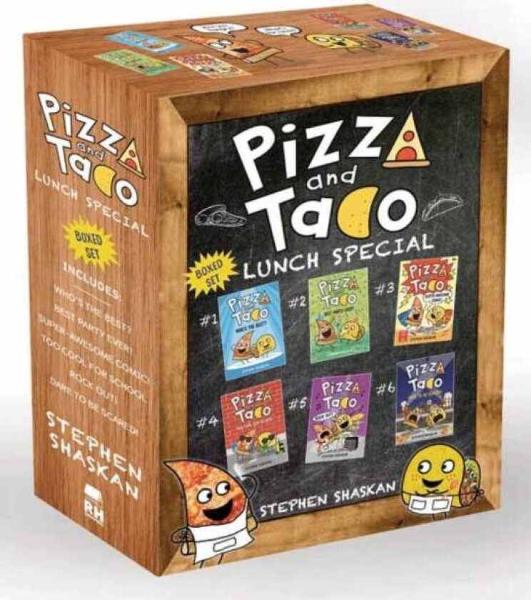 Pizza and Taco Lunch Special: 6-Book Boxed Set av Stephen Shaskan