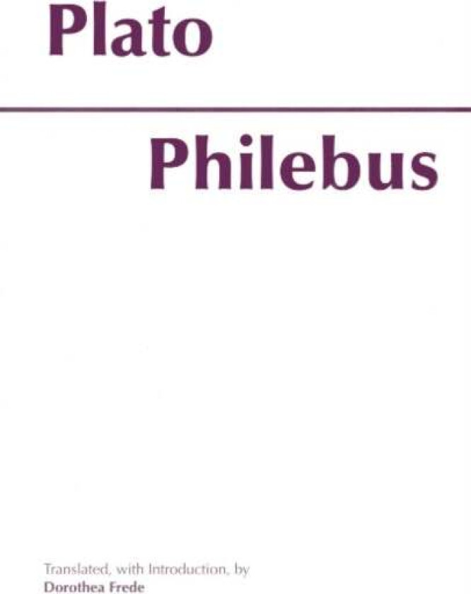 Philebus av Plato