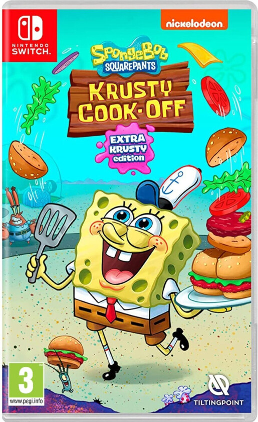 SpongeBob: Krusty Cook-Off - Extra Krusty Edition - Nintendo Switch - Action