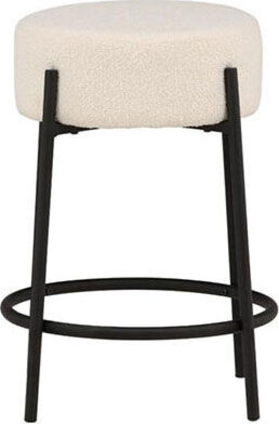 Tucson barstol høyde 60cm, hvit.