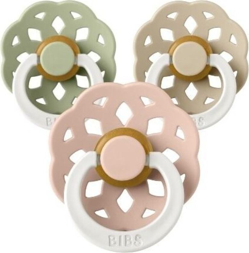 Bibs Boheme Night, Str. 2 (6+ Mnd.), Rund - Lateks