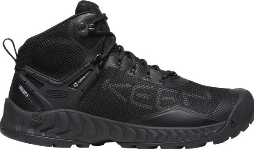 Keen Men's NXIS EVO Waterproof Boot 41, Triple Black