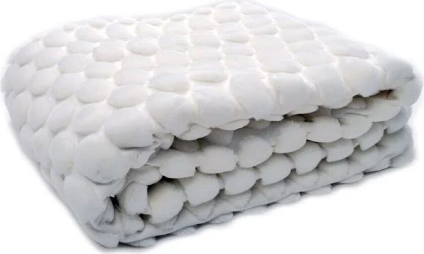 Egg Collection pledd 170x130 cm Hvit