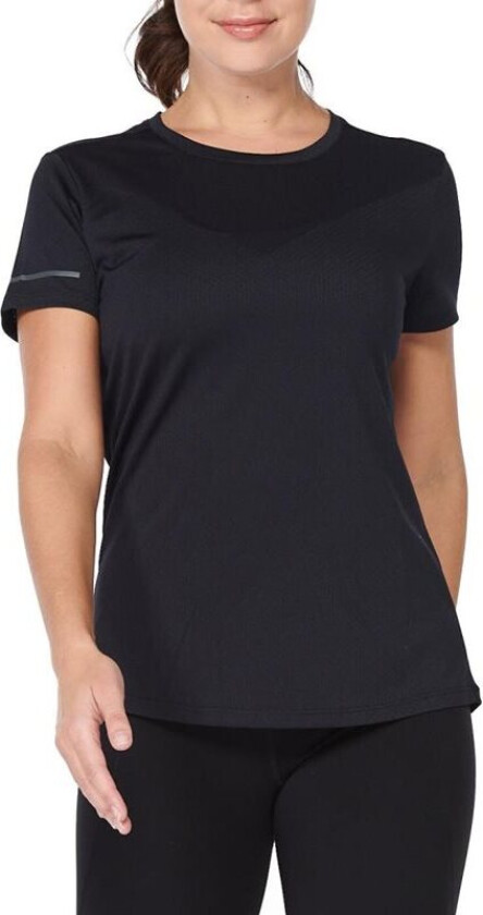 Women's Light Speed Tech Tee XS, Black/Black