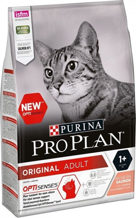 Purina Pro Plan Optisenses Cat Adult Salmon (3 kg)