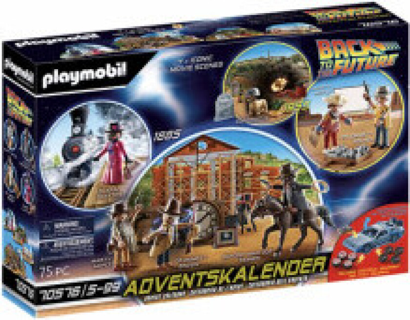 Playmobil Julekalender - Back To The Future Iii 70576