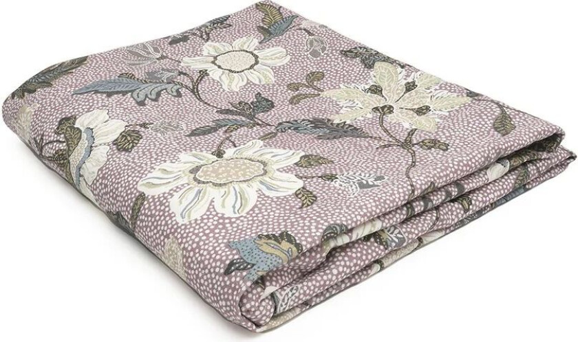 Duk 145x250 cm lin Blomstrete rosa