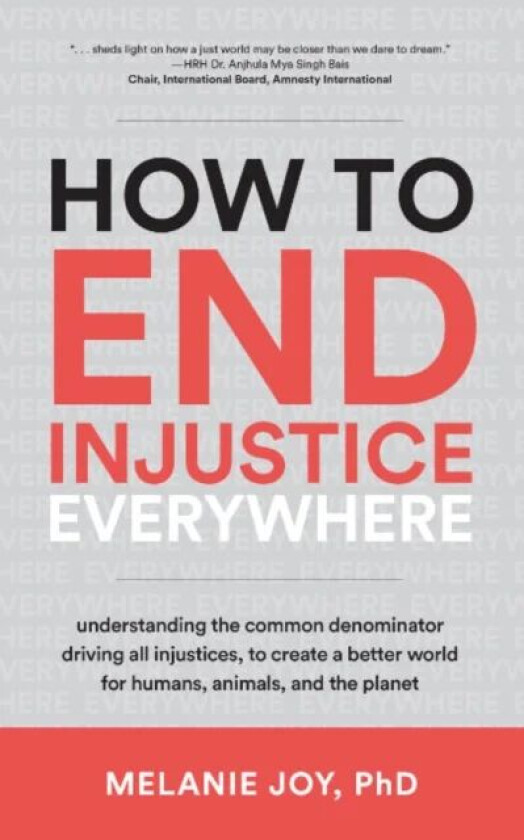 How to End Injustice Everywhere av Melanie (Melanie Joy) Joy