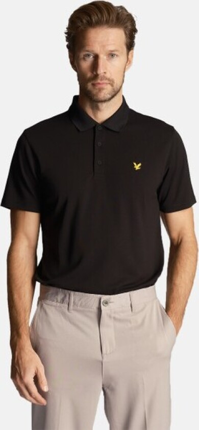 Golf Tech Polo Shirt, Jet Black, M, Piketrøyer