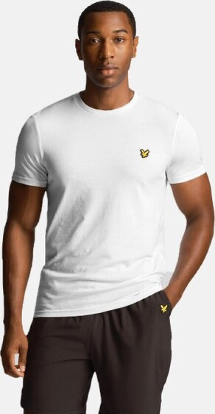 Scott Lyle & Scott Martin Ss T-Skjorte Herre Hvit L